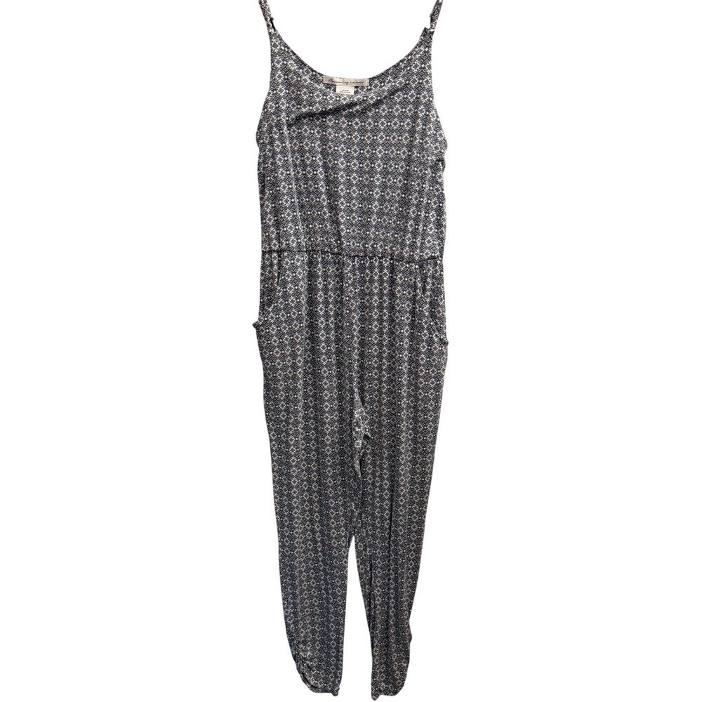 American Rag Geometric Print Spaghetti Strap Jumpsuit Womens‎ Size Small - Picture 3 of 6